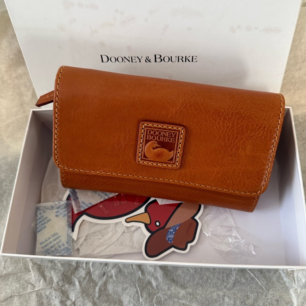 Dooney & Bourke Florentine Leather Bifold Wallet